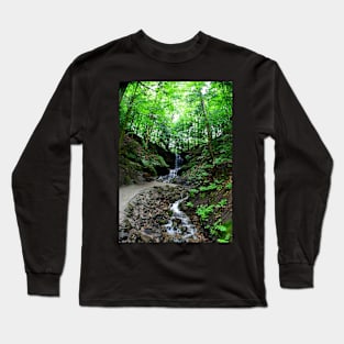 Horseshoe Falls - Munising, MI Long Sleeve T-Shirt